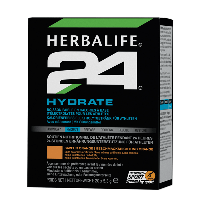 Herbalife H24 Hydrate Orange 20 x 5.3 g