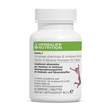 Herbalife Formula 2 Vitamin Mineral Komplex fuer Frauen
