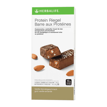 Herbalife Protein Riegel (14 Riegel) Vanille-Mandel 14 x 35g