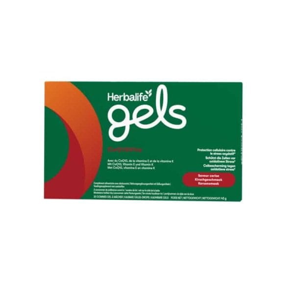 Herbalife-Gels-CoQ10Vita Herbalife Gels CoQ10Vita Kirsche 30 kaubare Gelee-Drops